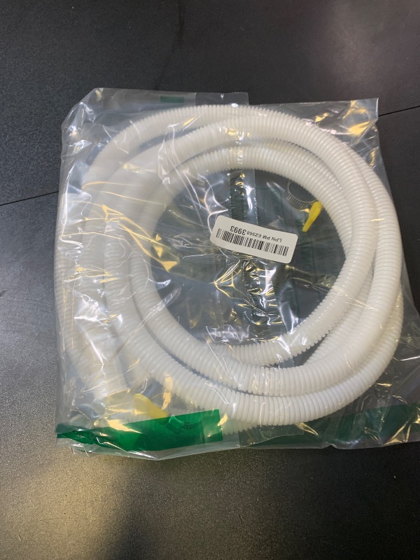 Photo 1 of Kerykwan 2 Pack 5 FT Air Conditioner Drain Hose Kit, Plastic Tube for AC Condensate, Flexible&Durable Drain Hose for Mini Split AC&Portable AC Washer Dishwasher Faucet