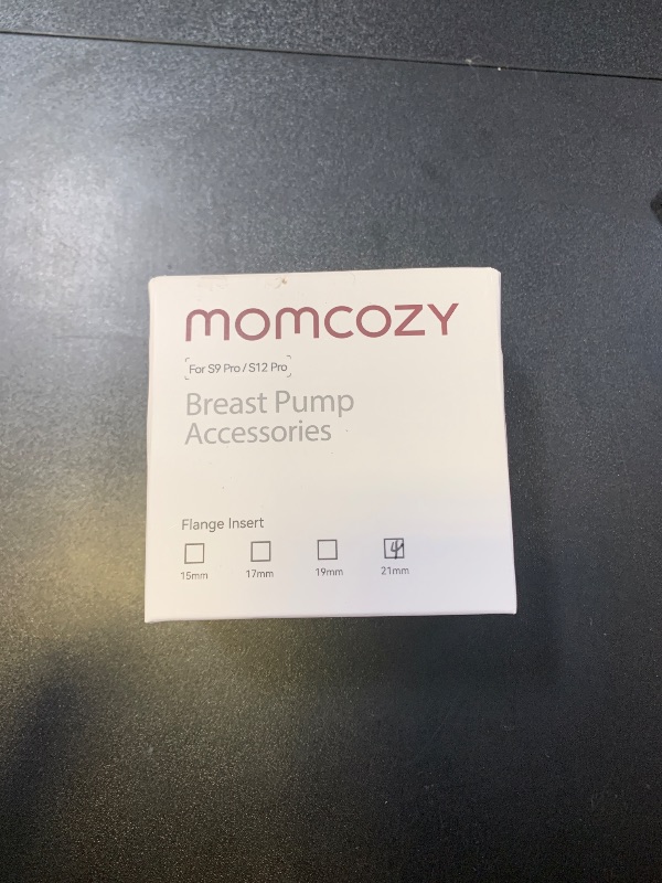 Photo 1 of Momcozy Flange Insert 21mm Compatible with 24mm Flange/Shield of Most Pumps, Insert for Breast Pump Replacement Accessories, 4PCS 21mm