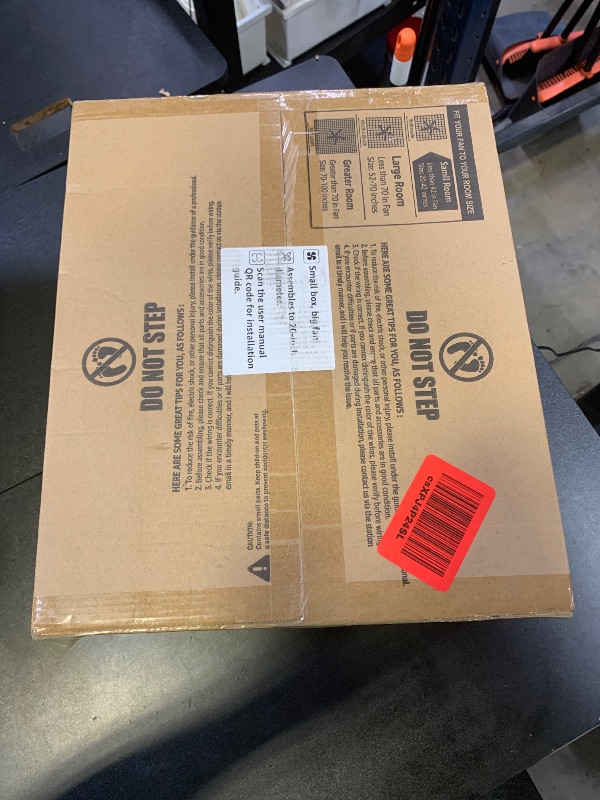 Photo 1 of ZMISHIBO Ceiling Fans with Lights and Remote, 19.7'' Low Profile Ceiling Fan, 3000-6000K Dimmable Modern Flush Mount LED Fan Light, 6 Wind Speeds, White Fandelier Ceiling Fans for Bedroom