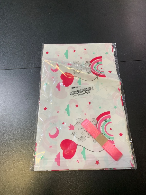 Photo 1 of Shintop Large Baby Girl Gift Bag, 36x56inch Pink Big Baby Gift Bag Jumbo Plastic Gift Sack Extra Large Gift Wrap for Baby Shower Giant Gifts Odd Shaped Presents (1pack)