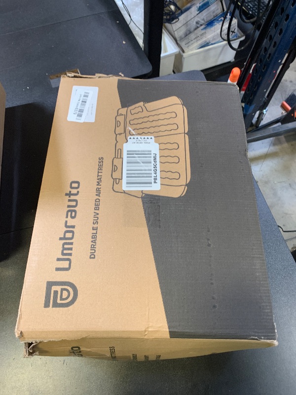 Photo 1 of Umbrauto SUV Air Mattress for Trunk: Upgraded Car Camping Mattress with Flocked Surface and Extra Thick Bottom, Van Sleeping Bed for Back Seat with Pump, Nozzle, Repair Patch, Carry Bag