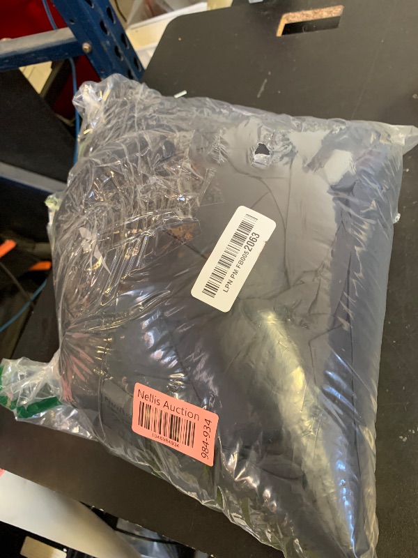 Photo 1 of Reebok Womens Puffer Jacket - Lightweight Packable Long Length Quilted Puffer Winter Coat for Women (Also in Plus Size 1X-3X), Size 3X, Black Ink