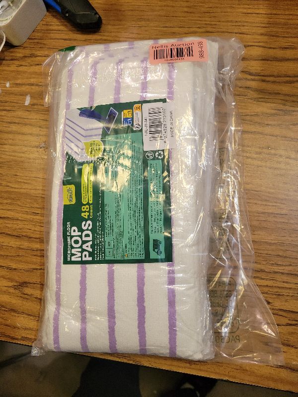 Photo 1 of HOMEXCEL Microfiber Floor Mop Pads 48 Count Compatible with Swiffer WetJet for Wet & Dry Use, Disposable or Reusable Mops Head Replacement, All Purpose Multi Surface Hardwood Pad Refill