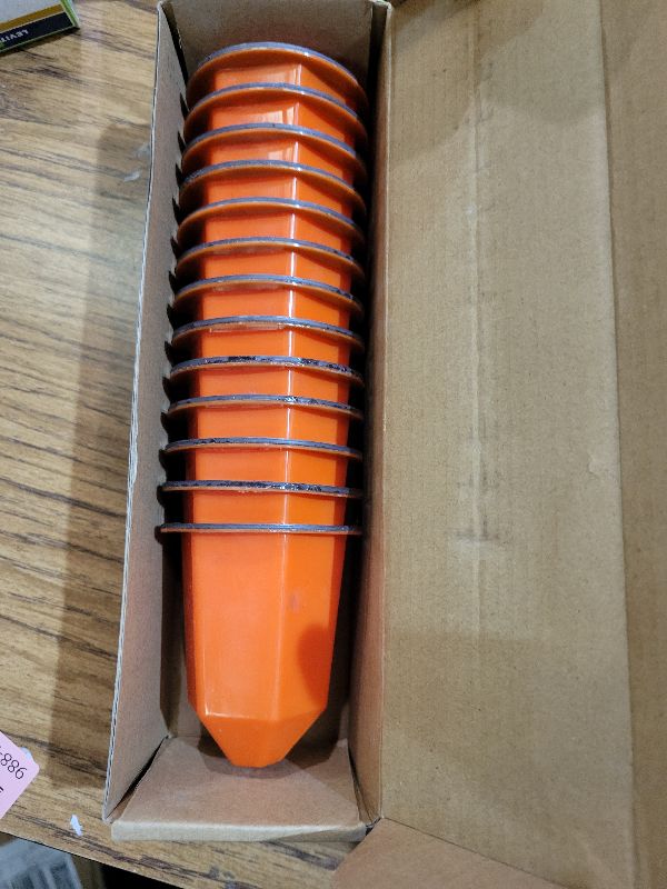 Photo 1 of 13 Pcs Fire Sprinkler Covers with Magnet Fire Sprinkler Head Paint Cover Protection Covers for Ceiling Covers for Head Guard and Head Paint Protection Recessed Sprinkler Protector (Orange)