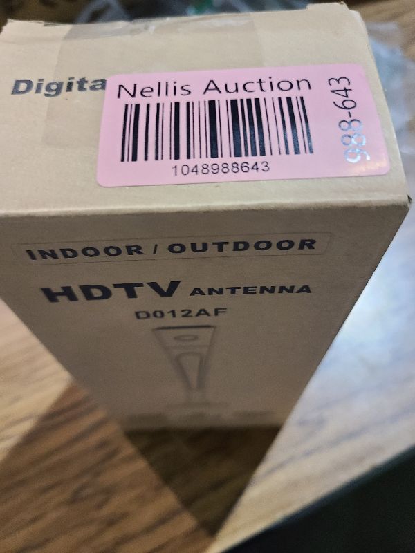 View 2 of 2025 Antenna for Smart TV for Local Channels,TV Antenna Indoor for Long Range Reception, Digital Antenna for Easy Installation and All Smart/Old TVs, Supports 4K 1080P HD VHF UHF
