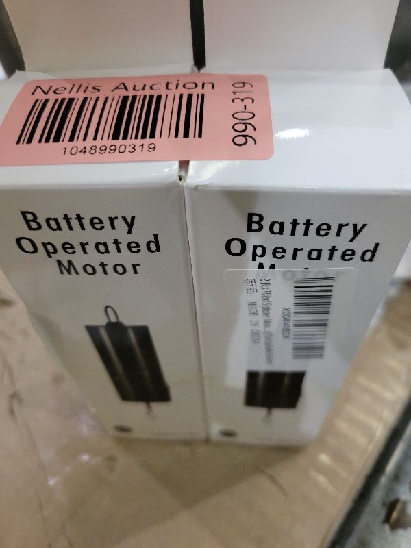 Photo 1 of 2 Pcs Wind Spinner Motor Hanging Black Mini Wind Spinner Motor Display Spinning for Wind Chime Outdoor Garden Decoration Halloween Mardi Gras Accessory Supplies(Not Included Battery)