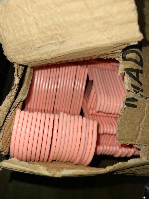 Photo 1 of 100 Pack Pink Baby Nursery Closet Hangers,Non-Slip Laundry Infant Pant Hanger for Newborn Clothes Gift,Ultra-Thin Child Coat Hanger for Girl Boy Toddler Kids