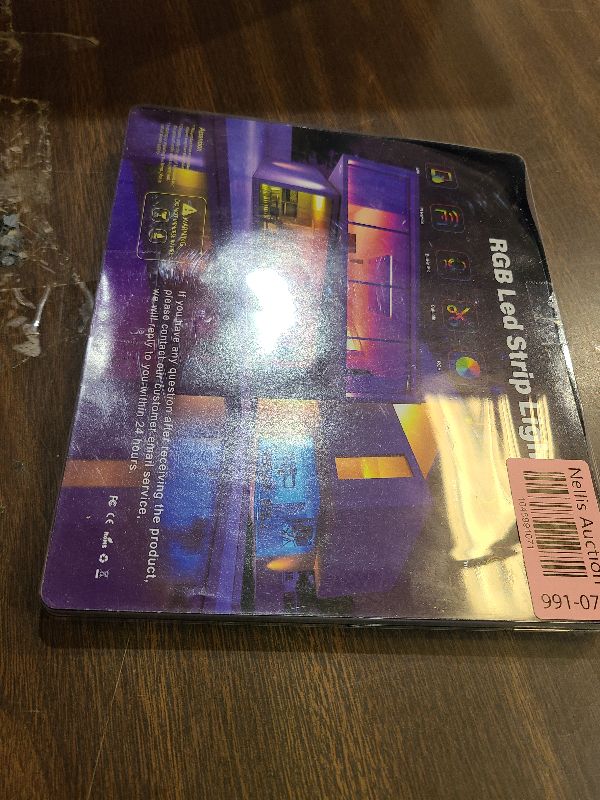 Photo 1 of 100FT Led Lights for Bedroom, Color Changing RGB Led Strip Lights Indoor, Music Sync Led Light Strip with Remote and App Control, DIY Led lights for Room Home Decor Ambient Lighting (1*100FT)