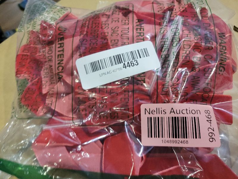 Photo 1 of 12Pcs Red Velvet Ribbon Bows Christmas Tree Decorations,5in x 10in Xmas Ornaments for Tree Home Party Front Door Wreath Holiday Decor