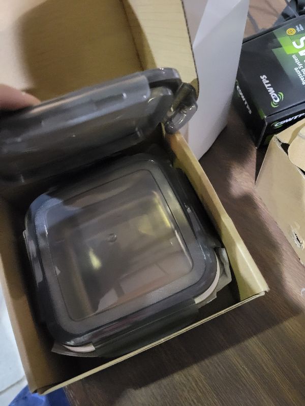 Photo 1 of 2 Pack Sandwich Containers, 24oz Stainless Steel Sandwich Box with Airtight Lids, Reusable Metal Meal Prep Lunch Boxes, BPA-Free, Dishwasher Safe, Food Storage Containers for Families (Black)