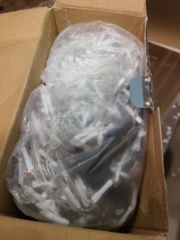 Photo 1 of 1620LED 164ft Christmas Lights, 360Drops 12 Modes Cool White Christmas String Lights Outdoor Dimmable, Waterproof Christmas Decoration Fairy Lights with Timer for Indoor Eaves Party Patio Window Fence