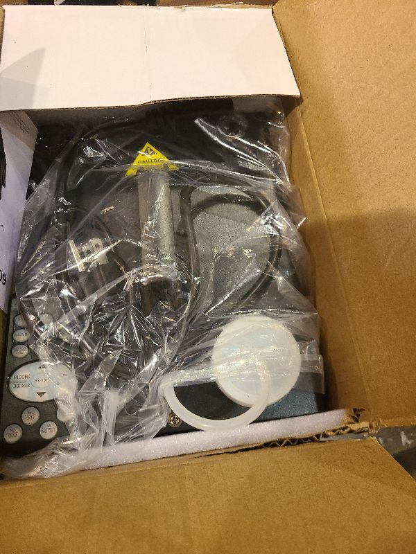 Photo 1 of Fog Machine with Remote, Indoor Smoke Machine for Halloween & Parties, 600W 2000CFM, 13 Color LED Lights & Timer for DJ Stage, Wedding, Photography