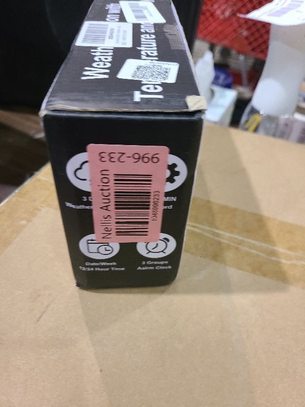 Photo 1 of ?Upgrade WiFi? Weather Stations Wireless Indoor Outdoor Thermometers, with Sensor APP Control, Support 3 Days Weather Forecast/Date/Pressure/Moon Phases/UV Network Time Backlight Digital Alarm Clock