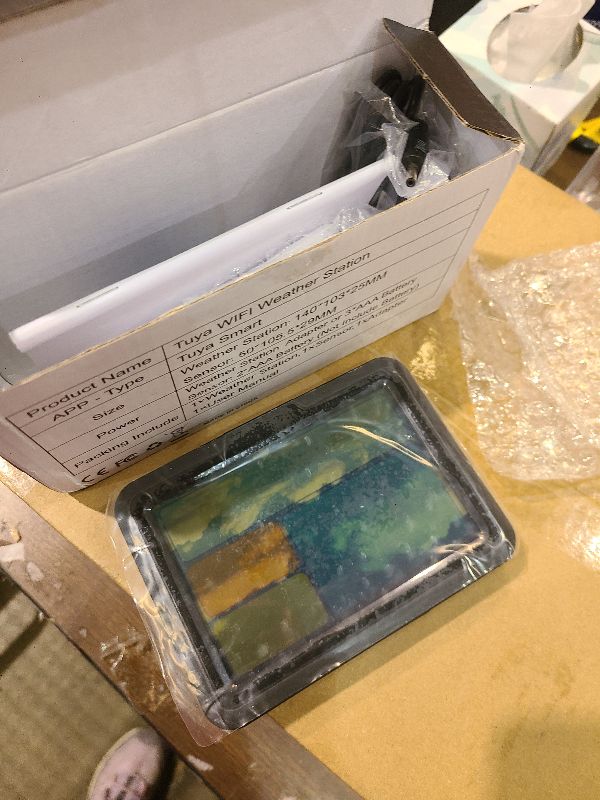 Photo 1 of ?Upgrade WiFi? Weather Stations Wireless Indoor Outdoor Thermometers, with Sensor APP Control, Support 3 Days Weather Forecast/Date/Pressure/Moon Phases/UV Network Time Backlight Digital Alarm Clock