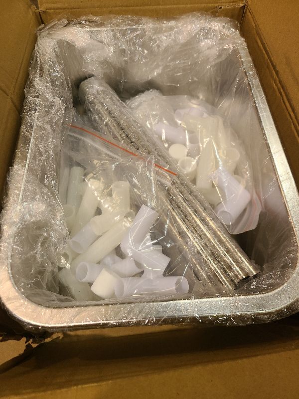 Photo 1 of 1.5 Gals 2 Sets Raised Dog Water Bowl Large Sized Dog Elevated Dogs Food and Water Bowl with Stand for Medium to Large Breeds Stainless Steel Indoor Outdoor Pets Feed Waterer Station (2 Sets)