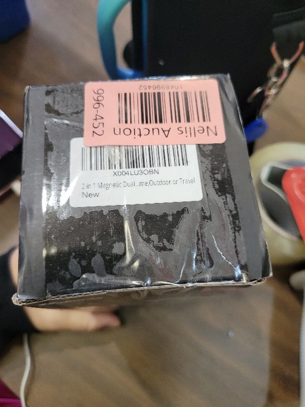 Photo 1 of 2 in 1 Magnetic Dual Splittable Bluetooth Speaker, IPX6 Waterproof Split Portable Wireless Speaker with 20W Loud Stereo Sound, Bluetooth V5.3, 24H Playtime, Multiple pairing for Home,Outdoor or Travel