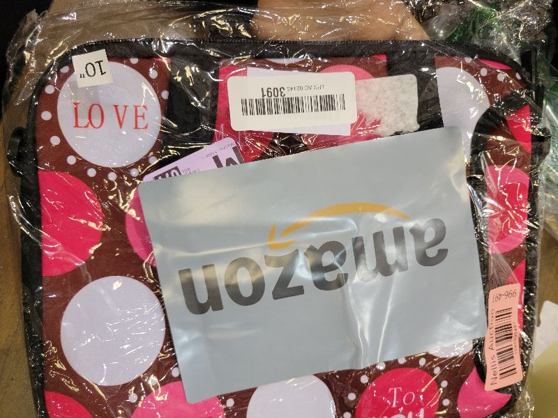 Photo 1 of 10-Inch Laptop Shoulder Bag Sleeve Case with padded handle for 9.6” 9.7" 10" 10.1" 10.5" Ipad/Netbook/Tablet/Reader (Red Heart)