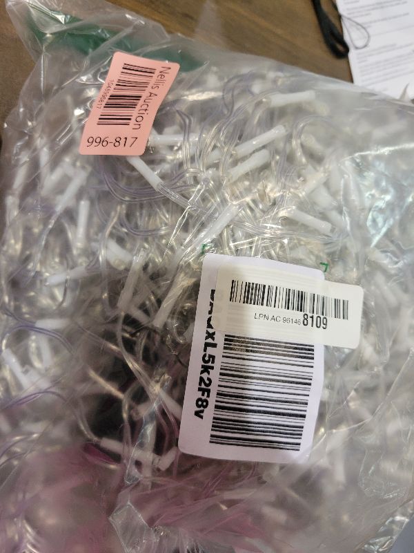 Photo 1 of 132ft Icicle Lights for Outside, 1280 LED White Christmas Lights Outdoor with 240 Twinkle Drops, 8 Modes Plug in Waterproof Timer Memory for Tree Wedding Party House Patio Eave Yard Holiday Decoration