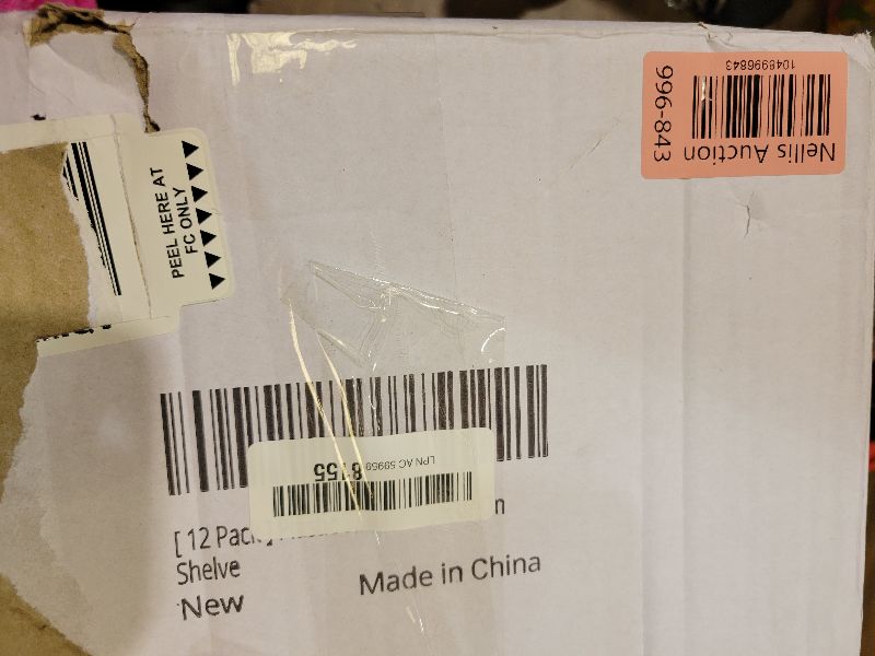 Photo 1 of [ 12 Pack ] Plastic Storage Baskets - Small Pantry Organization and Storage Bins - Household Organizers for Laundry Room, Bathrooms, Bedrooms, Kitchens, Cabinets, Countertops, Under Sink or On Shelve