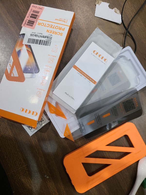 Photo 1 of [1-Second Auto-Install] QHOHQ 3 Pack Privacy Screen Protector for iPhone 17 Pro [6.3 Inch] + 1 Set Camera Lens Protector, 25° Anti Spy Tempered Glass, [12FT Military Grade Shatterproof], Case Friendly