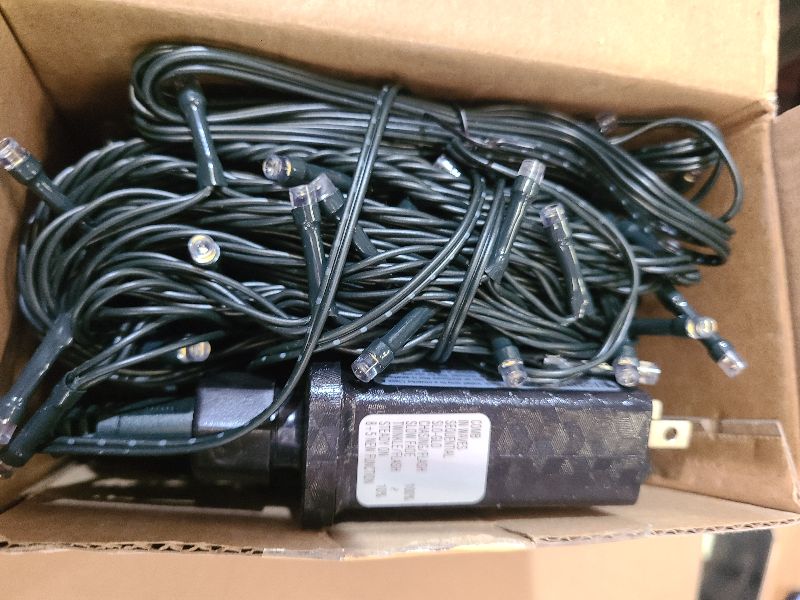 Photo 1 of 2-Pack 66FT 200 LED Christmas Lights, 13 Modes Extendable Christmas Tree Lights with Timer & Memory, Waterproof Twinkle Fairy Lights Green Wire Outdoor String Lights Indoor for Xmas Tree (Warm White)