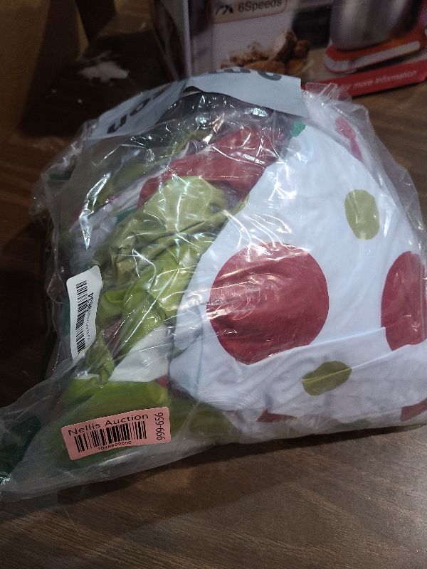 Photo 1 of 12 Pcs 24/16 Inch Giant PVC Christmas Inflatable Ball Outdoor Blow up Xmas Inflatables Ornaments Giant PVC Christmas Ornaments for Tree Yards Lawns Porch Garden Front Doors Holiday Decor(24,16 Inch)