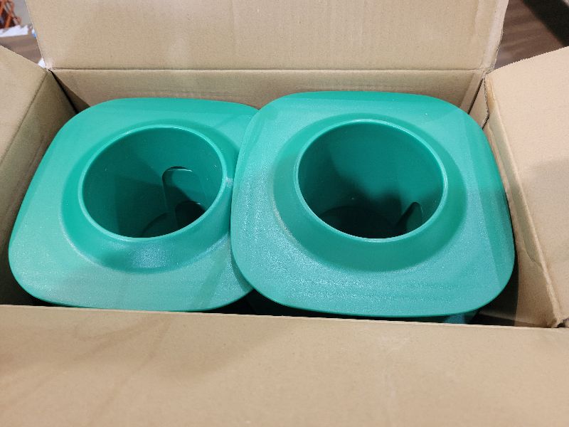 Photo 1 of 10 Pcs Sprinkler Head Protector, Plastic Sprinkler Donut Guards for Lawns, Sprinklers Guards with 2 Grooves for Protects Sprinklers Head and Water Pipe