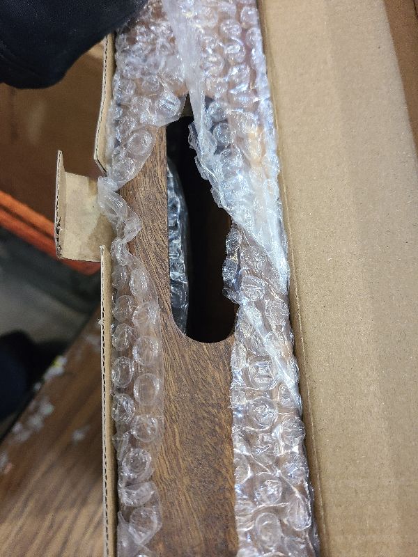 Photo 1 of Acacia Wooden Serving Trays with Handles for Eating, Appetizers, Food, Snacks, or Home Decor, Large Wood Bed Tray or TV Tray, Decorative Ottoman or Coffee Table Accessory, 16x12 inch, Set of 1