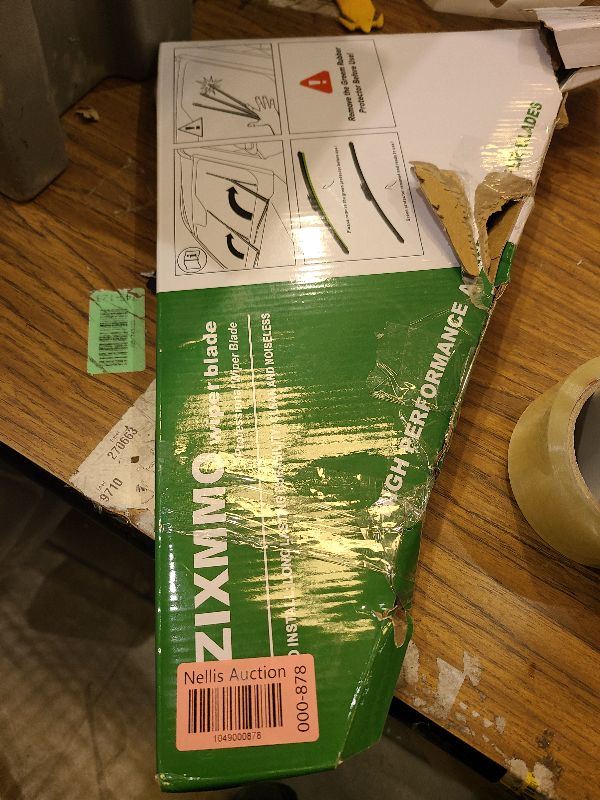 Photo 1 of 2 Factory Wiper Blades Replacement For 2007-2016 2017 2018 2019 2020 Tundra,2008-2016 2017 2018 2019 2020 Sequoia -Original Equipment Windshield Wiper Blade Set - 26"+23" (Set of 2) Pinch Tab