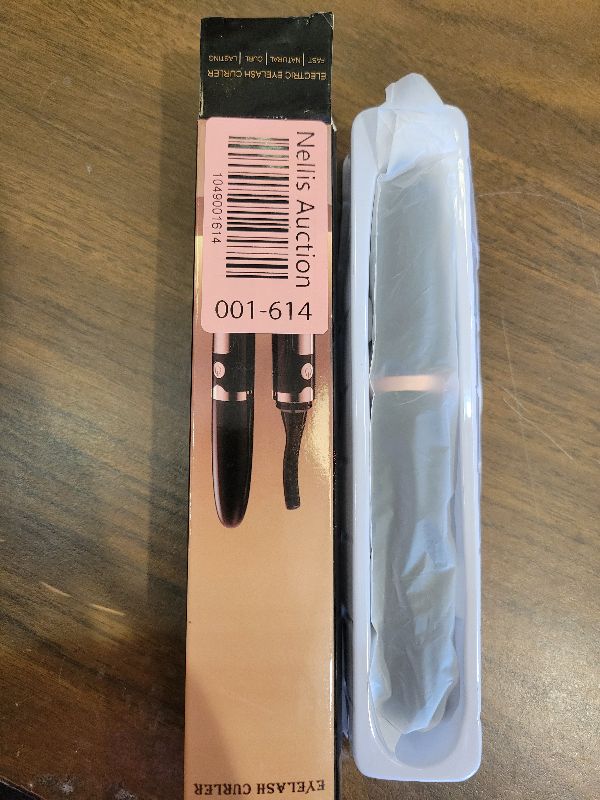 Photo 1 of 2026 Heated Eyelash Curler-USB Rechargeable Electric Eyelash Curler- Eyelash Curlers Heated 4 Temperature Modes Fast Heat Up Within 3s - 24 Hours Long Lasting- with Led Display for Women Girls(Black)