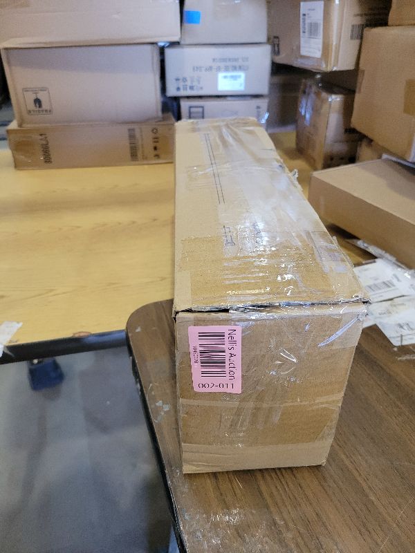 Photo 1 of 2 Pack Modern Black Curtain Rods Set for Windows 72 to 144 Inches Adjustable Length Heavy Duty 1" Diameter Window Curtain Rod with Decorative Finials for Outdoor Bedroom Kitchen Living Room