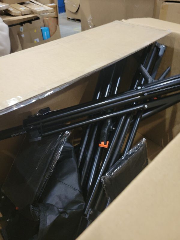 Photo 1 of ???? Camping Folding Lamp Pole, Lightweight Collapsible Aluminum Lantern Stand, Outdoor Portable Lamp Post Hanging Light Holder Stick for Picnic Hiking Fishing BBQ (Tripod Stand)