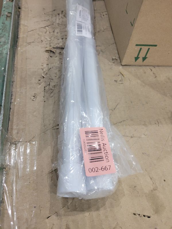 Photo 1 of 2 Pack Window Security Bar Adjustable Sliding Lock Security Stick for Rubber Tips, Adjustable Sliding Glass Door Lock Bars 23.6''-43.3'' Window Safety Lock Bar (23" to 43"-2Pcs)