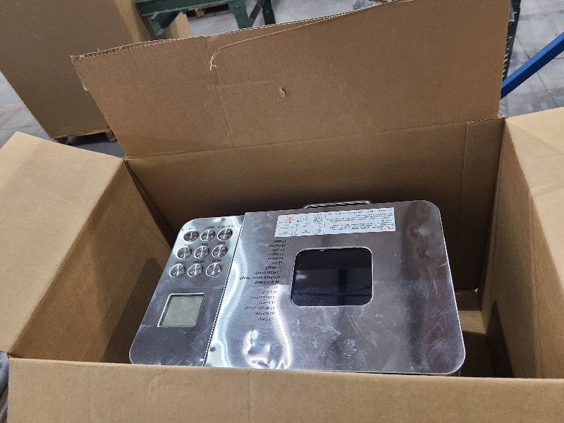 Photo 1 of 2LB Bread Maker Machine, OSIPOTO 17 in 1 Automatic Stainless Steel Bread Machine, Non-stick, Beginner-Friendly Controls, 15 Hour Timer, Easy to Clean Low Noise, High Success Rate for Homemade Bread