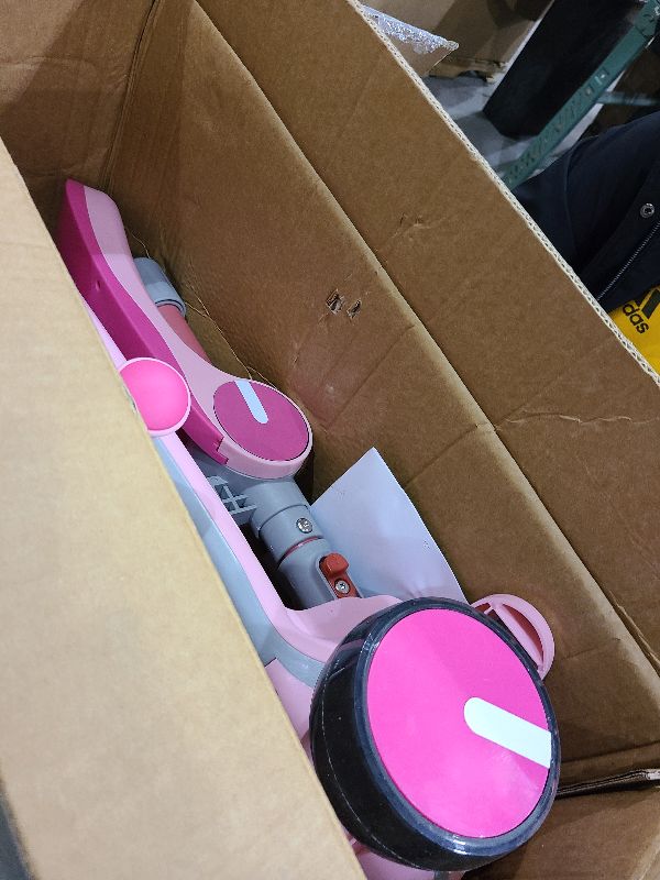 Photo 1 of 3 Wheel Scooter for Kids - Foldable & Unbreakable, 2-in-1 Kick Scooter with Music and Lights, Adjustable Height, Wide Deck, Flashing Wheel Lights, Easy for Beginner Toddlers Aged 3-8