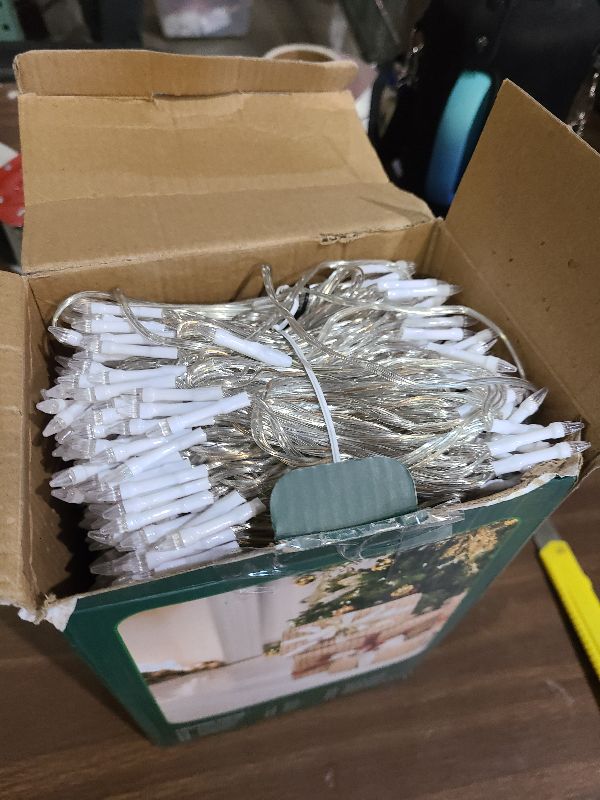 Photo 1 of 1500 LED 470FT Christmas Lights Outdoor, Christmas String Fairy Lights with Timer & Memory, Waterproof 12 Modes Dimmable Twinkle Tree Lights for Home Patio Wedding Party Yard Xmas Decorations, Blue