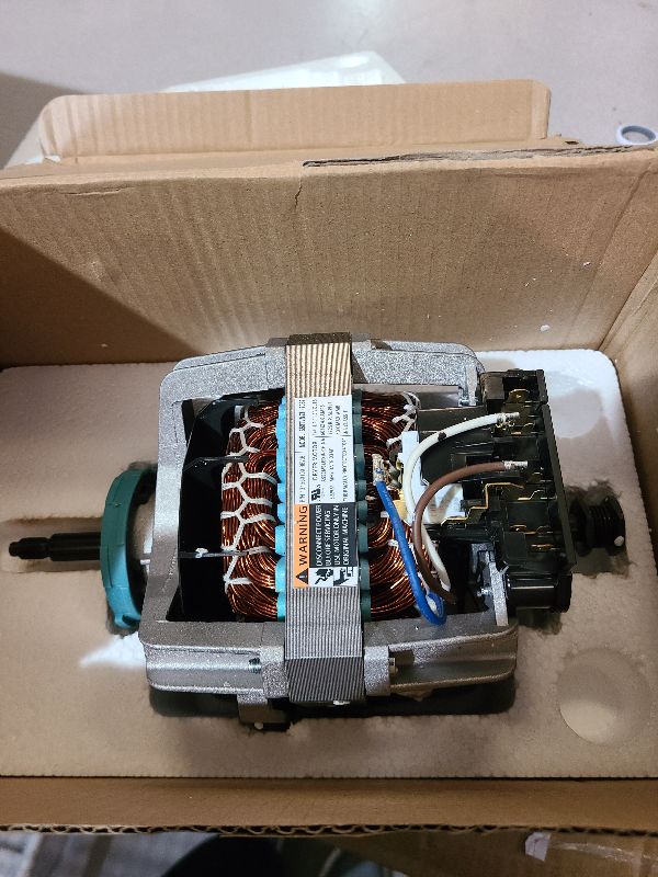 Photo 1 of 131560100 Dryer Motor, Dryer Drum Drive Motor Compatible with Crosley, Electrolux, Frigidaire, Gibson, Kenmore Replace#131758500,134156500,S131560100,407697,131461800A,PS418132,AP2107144 Mustrod