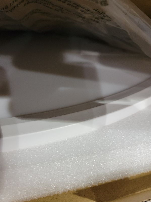 Photo 1 of 24'' Large Led Flush Mount Ceiling Light Fixture, Dimmable & 3000K/4500K/6000K Selectable, 48W, 4800LM, Modern, White, Ultra Thin, for Bedroom, Kitchen, Dining Room, Living Room, Home Office, Hallway