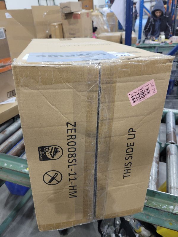 Photo 1 of 28 Quart Electric Roaster Oven with Visible & Self-Basting Lid, Large Turkey Roaster with Defrost Warm Function, Adjustable Temperature, Removable Pan Rack, Stainless Steel, Silver