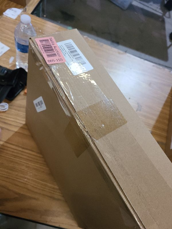 Photo 1 of [Timer] 6 Ft Pop Up Christmas Tree with Lights, Green&Gold Tinsel Pencil Tree with 50 Multicolored Light Christmas Balls Lollipop Candy Cane Battery Operated for Home Holiday Xmas Party Indoor Decor