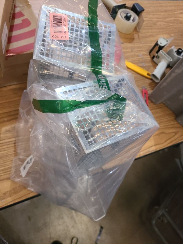 Photo 1 of 2 Packs Humane Rat Trap Outdoor, Wanqueen Humane Mouse Traps Indoor for Home, Small Rodent Chipmunk Trap and Other Live Animal Cage Catch and Release