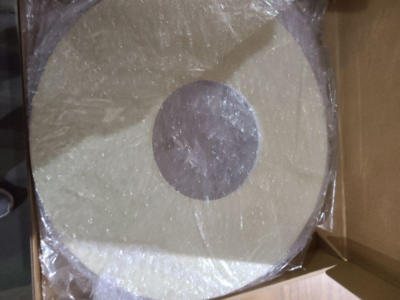 Photo 1 of 2 Pieces Ceiling Medallion Molded White PU Ceiling Medallions for Light Fixtures Cover Decorative Plate for Replacement Canopies Home Chandelier Fans 10"OD x3.5"ID