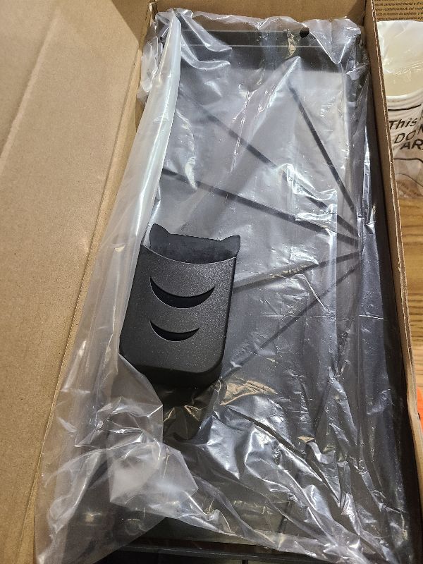 Photo 1 of 13 Inch Wide Platform TV Top Shelfs - Adjustable Cable Box Shelf for Wall Mounted TV Shelf for Cable Box, Streaming Devices, Router and Home Decor Easy to Install Monitor Top Shelves