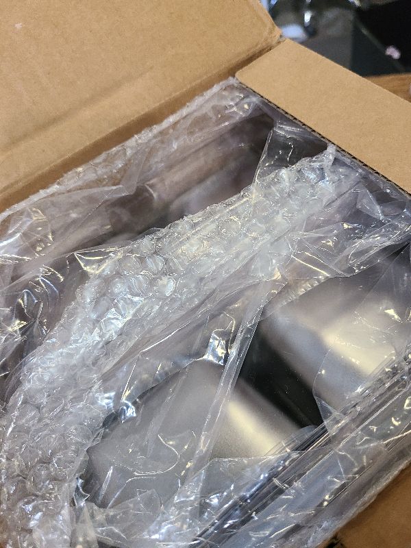 Photo 1 of 2 Pack Snackle Box Container with 8 Removable Stainless Steel Containers – Clear Divided Serving Snack Tray with Lid & Handle – Leak-Proof for Wet/Dry Food – Perfect for Parties, Travel, Office