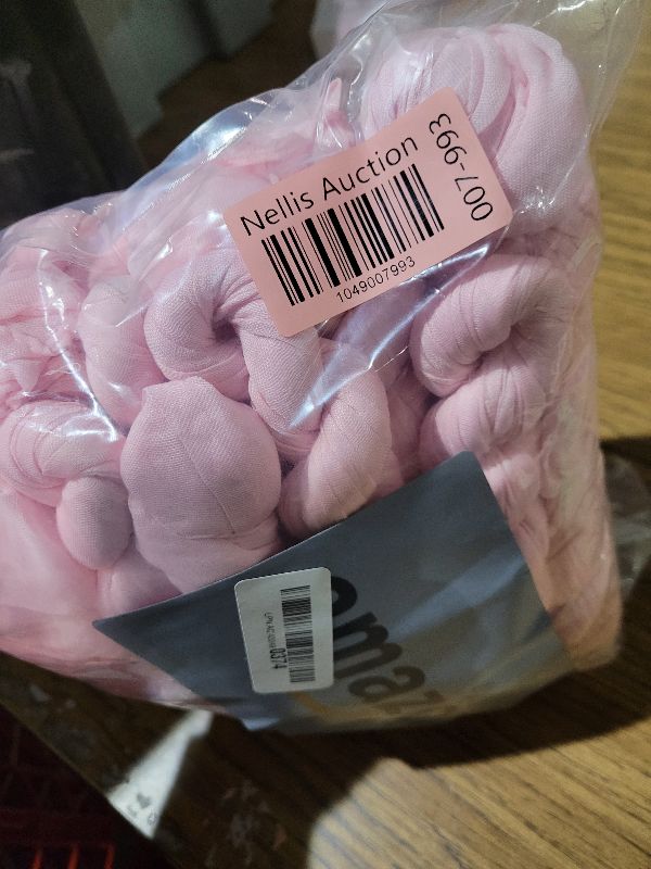 Photo 1 of 12 Pack Light Pink Table Runner, 10FT Pink Cheesecloth Table Runner Gauze Boho Cheesecloth Table Runners for Party Wedding Baby Shower Bridal Table Decor