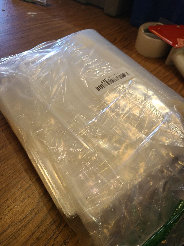 Photo 1 of 2700 Pockets Trading Card Sleeve Pages,150 Pack Double Side 9-Pocket Protectors Card Sleeves Binder Sheets 11 Ring for Standard Size Sport Cards, Baseball Cards, Game Cards (150)