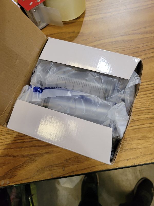 Photo 1 of 12Pack 60ml Syringe for Liquid - Large Plastic Syringes Without Needle for Jello Food Thick Liquids and Irrigation Water, Lip Gloss Filling, Feeding Dogs Meds, Measuring ( 12 Pack 60 ml / cc )