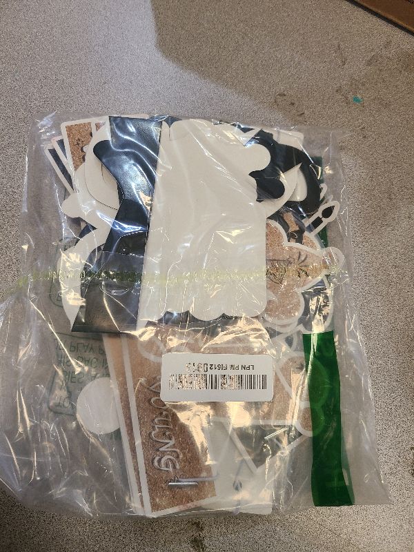 Photo 1 of 12 Pieces Birthday Decorations Set,30th Stylish Birthday Paper Eyeglasses 30th Birthday Sunglasses Celebratory Birthday Hats Photo Booth Props Supplies Ideal Him Her Girls Women Party Favors Decors