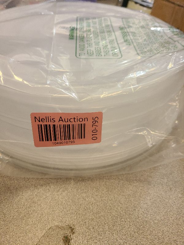 Photo 1 of 12inch 2 Pack Food Storage Container with Lid and Handle, Reusable 2 Compartments Pizza Slice Storage Container, Round Pie Carrier Leftover Pizza Keeper for Food Cake Cheesecake Tortilla Pastry