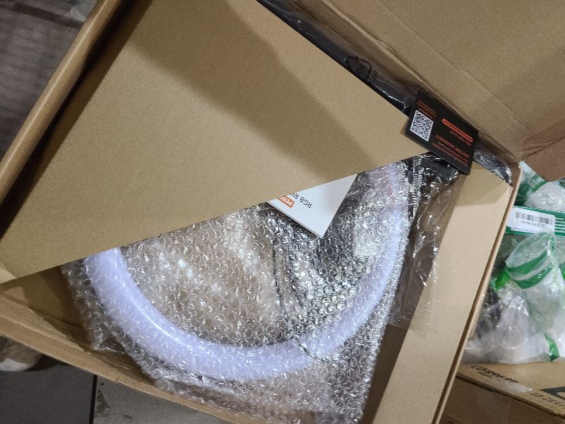 Photo 1 of 12" Selfie Ring Light with 73" Extendable Tripod Stand: PEYOU Desk Selfie Lights 38 Color Modes, Upgrade 3 in 1 Dimmable Adjustable Speed Ring Light for Makeup/TIK Tok/YouTube